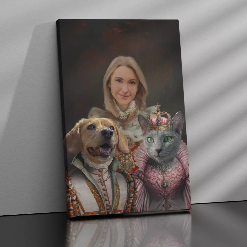 Majestat i jej świta