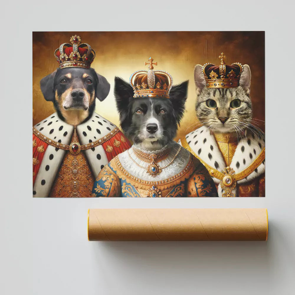Królewski Portret - plakat
