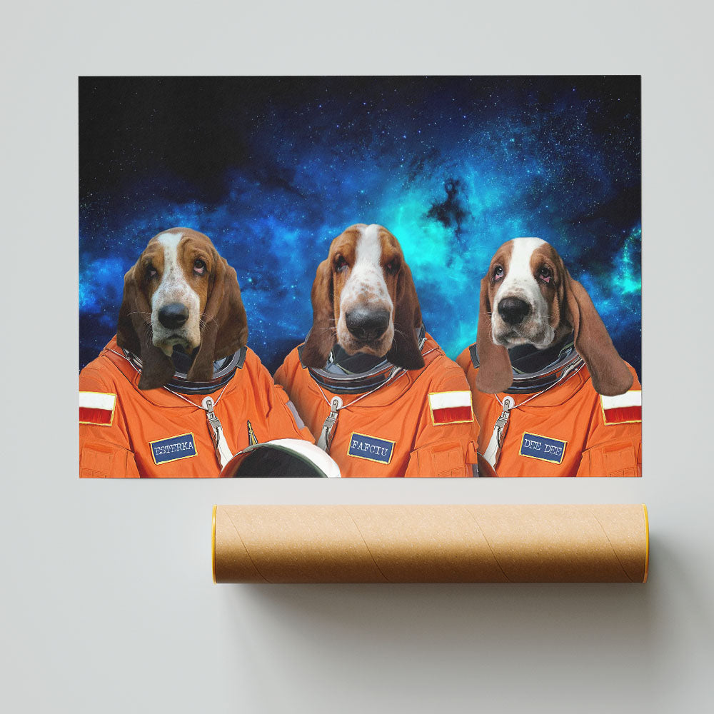 Astronauci - plakat