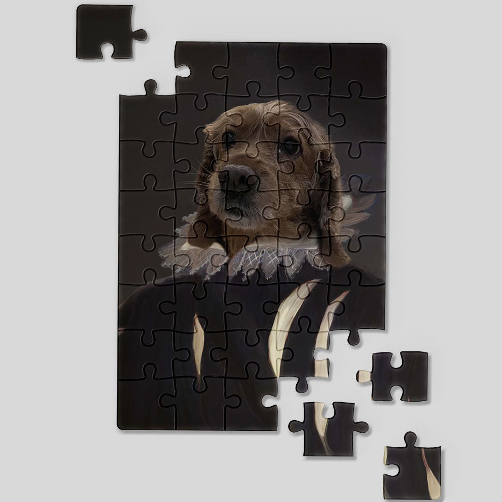 Dama w czerni - Puzzle