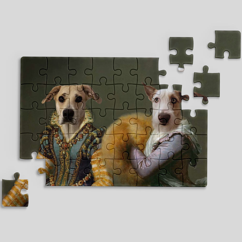 Królowa i Panna Anna - Puzzle