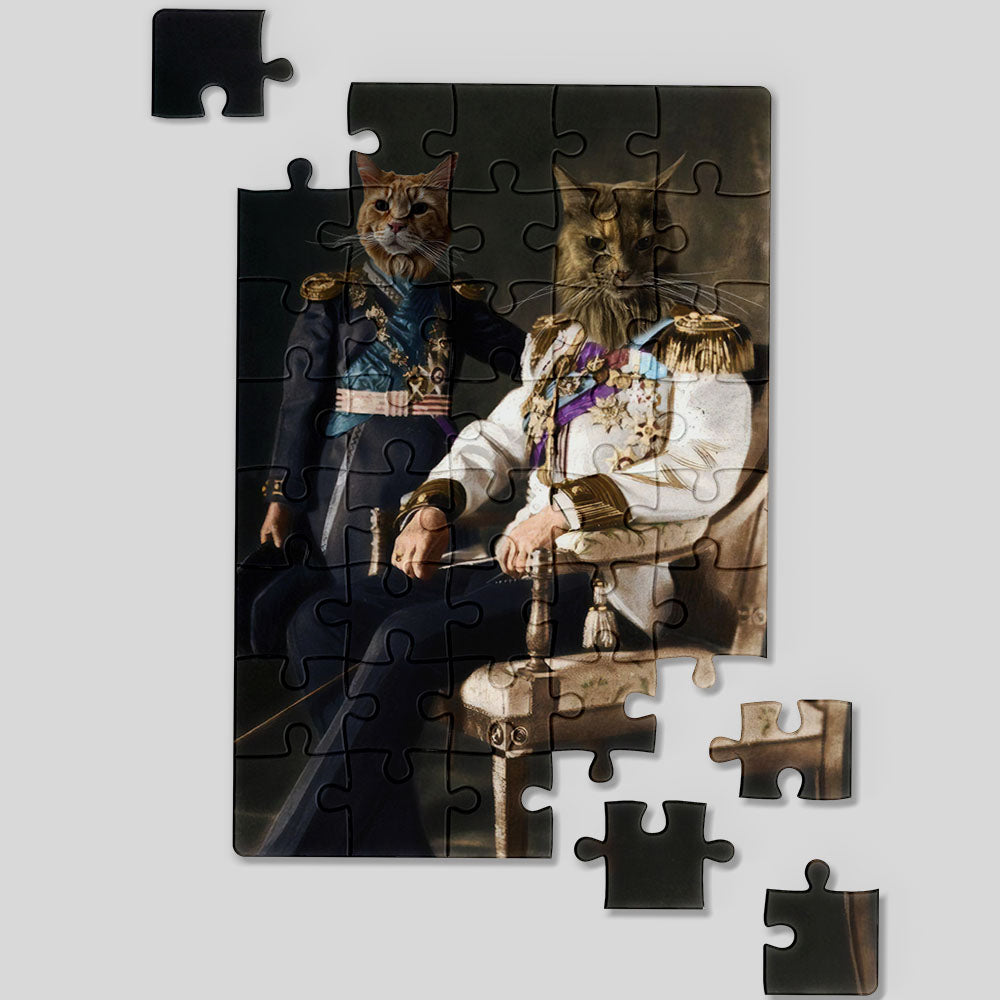 Ojciec z synem - Puzzle