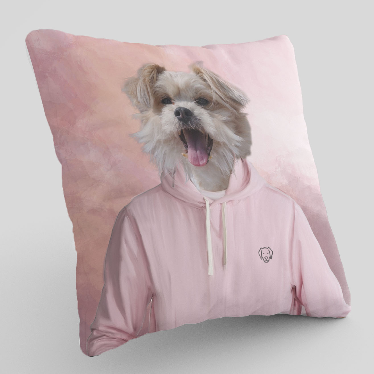 Pink Hoodie - Poduszka