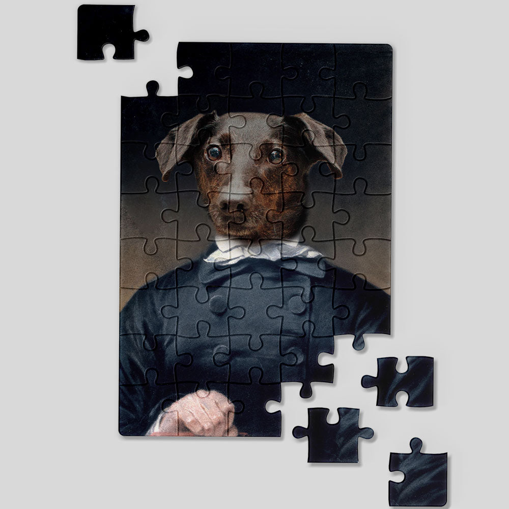 Pupil w czerni - Puzzle