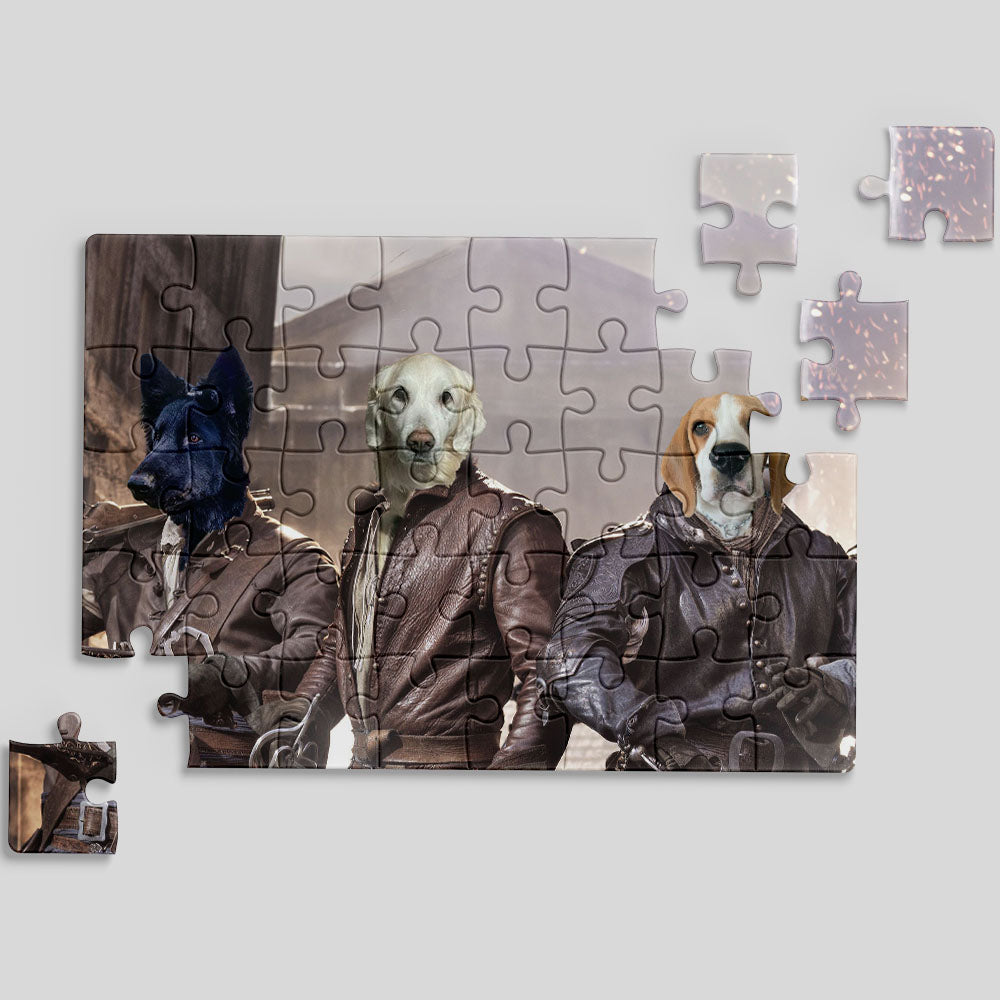 Trzej muszkieterowie - Puzzle