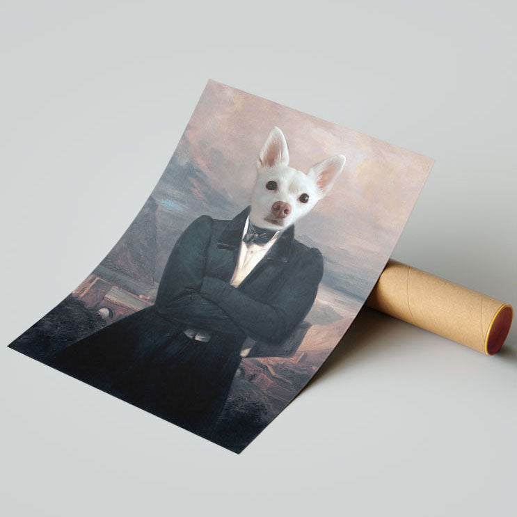 Renesansowy pisarz- plakat