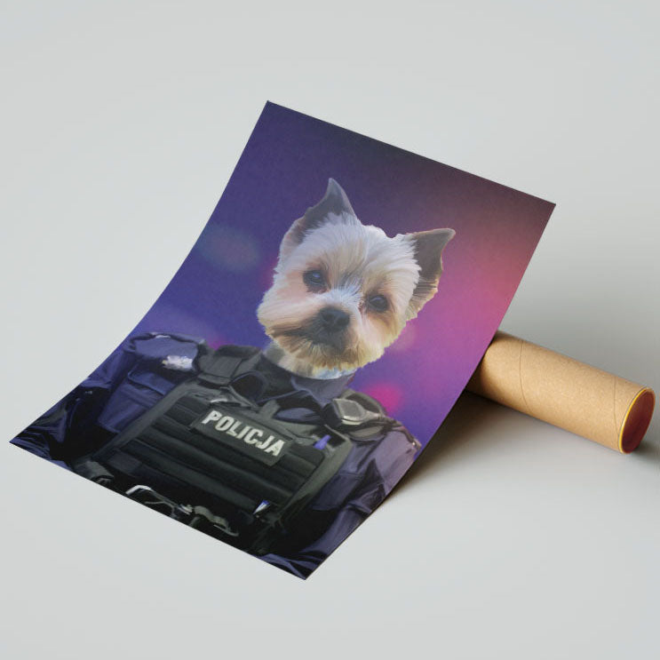 Policjant- plakat