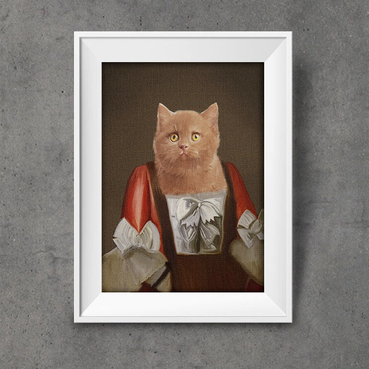 Renesansowa Panna - Ramka