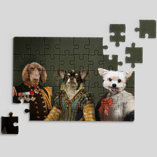 Admirał, Królowa i Dama - Puzzle