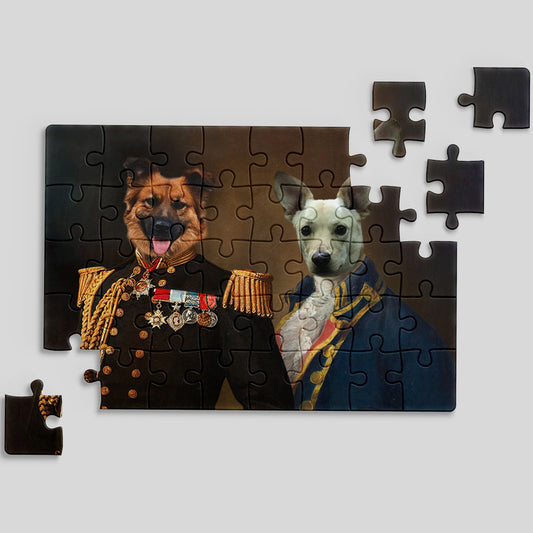 Admirał i Pisarz - Puzzle