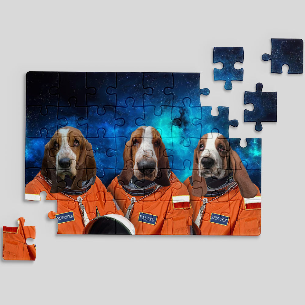Astronauci - Puzzle