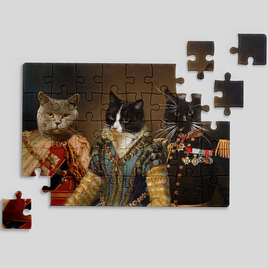 Generał, Królowa i Admirał - Puzzle