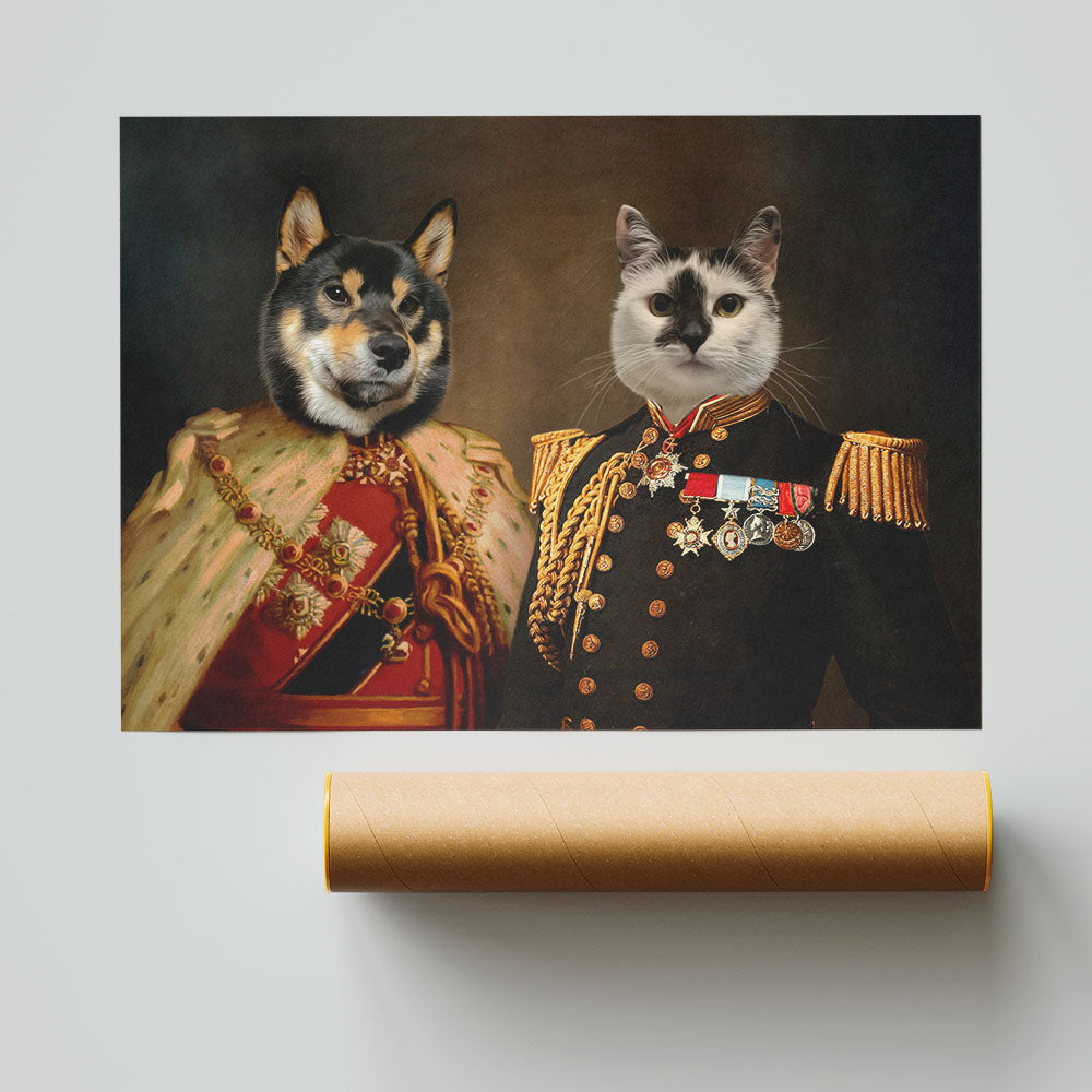Generał i Admirał - plakat