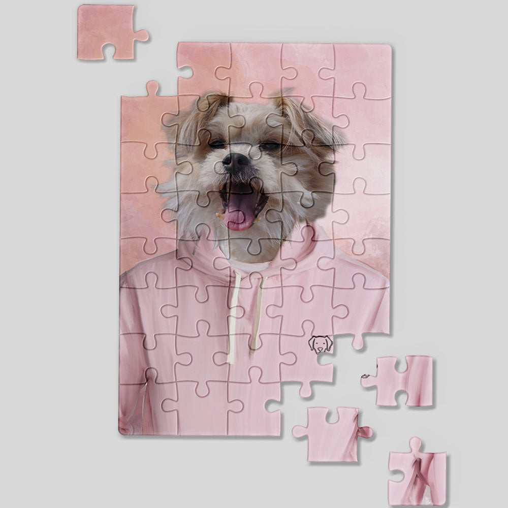 Pink Hoodie - Puzzle