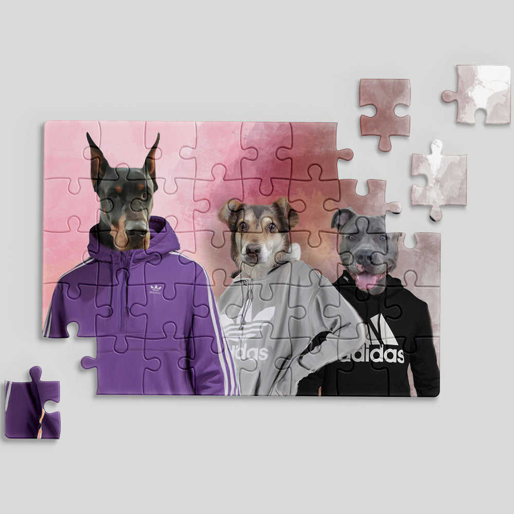 Trzy ziomeczki - Puzzle