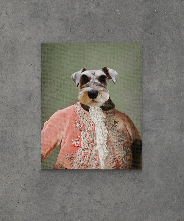 portret psa jako renesansowego poety